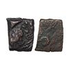 Image 1 : Archaic Silver punch-marked coin, local series from Kaushambi