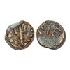 Image 1 : Nagas of Padmavati, Copper coin of Deva Naga, c.325 - 335 AD