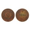 Image 1 : Travancore Cochin State, Brass pass/teller token of the state treasury