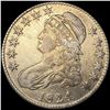 Image 1 : 1824 Capped Bust Half Dollar ABOUT UNCIRCULATED
