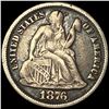 Image 1 : 1876 Seated Liberty Dime ABOUT UNCIRCULATED