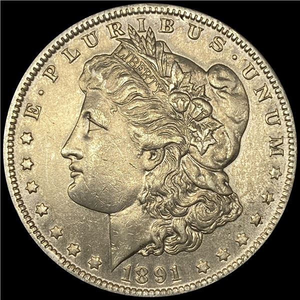 1891-O Morgan Silver Dollar NEARLY UNCIRCULATED
