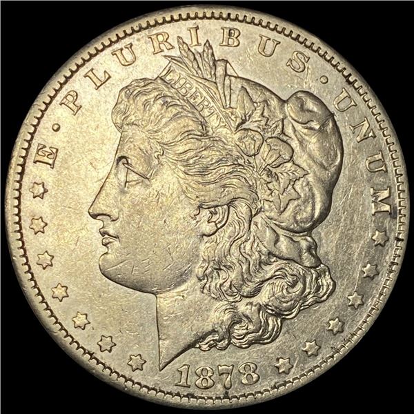 1878-CC Morgan Silver Dollar CLOSELY UNCIRCULATED