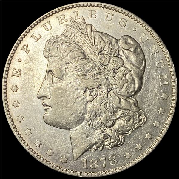 1878-CC Morgan Silver Dollar CLOSELY UNCIRCULATED