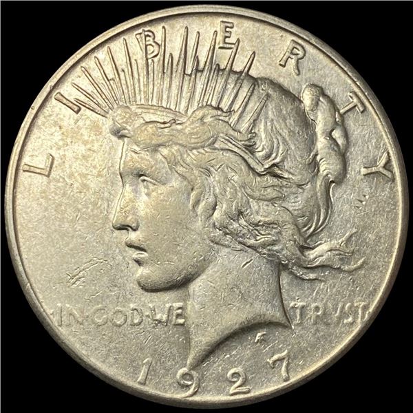 1927-S Silver Peace Dollar CLOSELY UNCIRCULATED