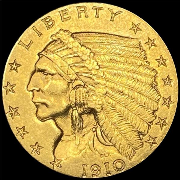 1910 $2.50 Gold Quarter Eagle UNCIRCULATED