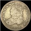 Image 1 : 1821 Capped Bust Quarter NICELY CIRCULATED