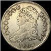 Image 1 : 1809 Capped Bust Half Dollar ABOUT UNCIRCULATED