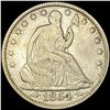Image 1 : 1854 Arrows Seated Liberty Half Dollar ABOUT UNC