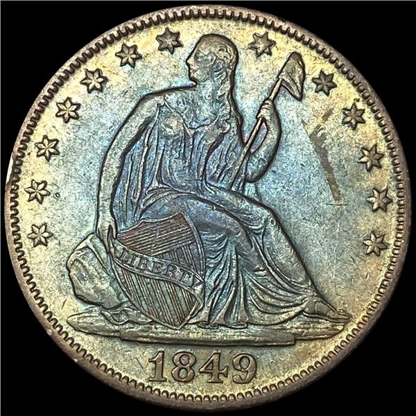1849-O Seated Liberty Half Dollar UNCIRCULATED