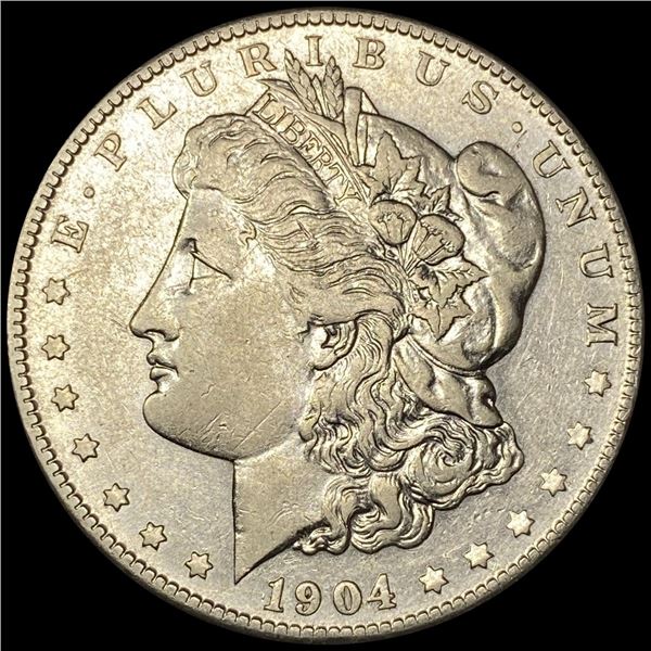 1904-S Morgan Silver Dollar NEARLY UNCIRCULATED