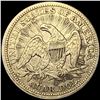 Image 2 : 1853 Arrows Seated Liberty Quarter ABOUT UNC