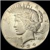 Image 1 : 1934-S Silver Peace Dollar ABOUT UNCIRCULATED