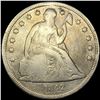 Image 1 : 1842 Seated Liberty Dollar LIGHTLY CIRCULATED
