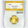 Image 1 : 2000 $10 Gold Eagle PGA - MS70