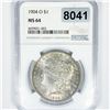 Image 1 : 1904-O Morgan Silver Dollar NGC - MS64