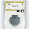 Image 1 : 1826 Coronet Head Large Cent PGA - XF40