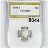 Image 1 : 1895-S Barber Dime PGA - MS64
