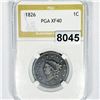Image 1 : 1826 Coronet Head Large Cent PGA - XF40