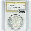 Image 1 : 1878-S Morgan Silver Dollar PGA - MS64