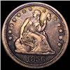 Image 1 : 1856 Seated Liberty Quarter ABOUT UNCIRCULATED