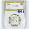 Image 1 : 1943 Walking Liberty Half Dollar PGA - MS65
