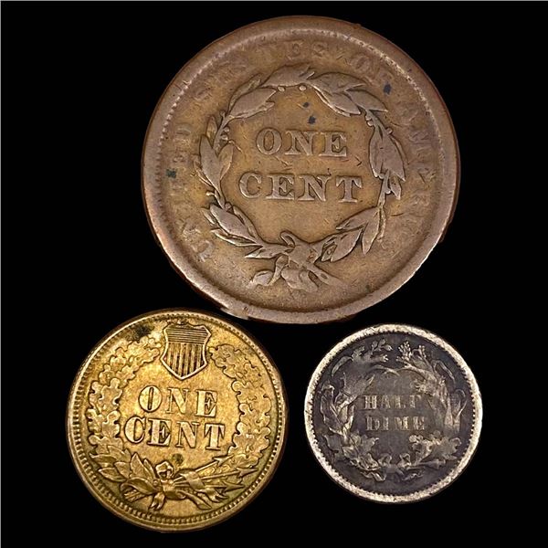 (3) Misc Coins LIGHTLY CIRCULATED