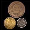 Image 2 : (3) Misc Coins LIGHTLY CIRCULATED