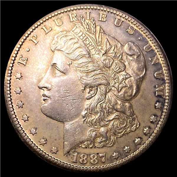 1887-S Morgan Silver Dollar CLOSELY UNCIRCULATED