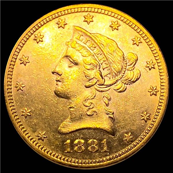 1881 $10 Gold Eagle UNCIRCULATED