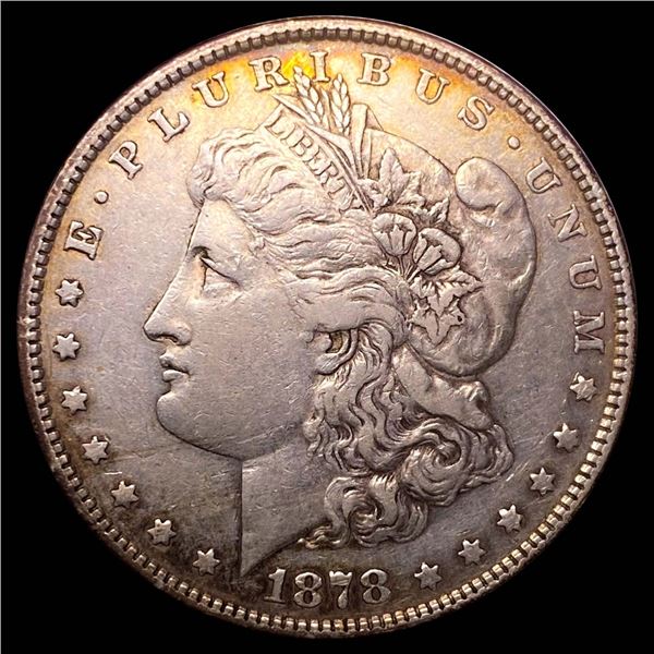 1878 Rev '78 Morgan Silver Dollar NEARLY UNC