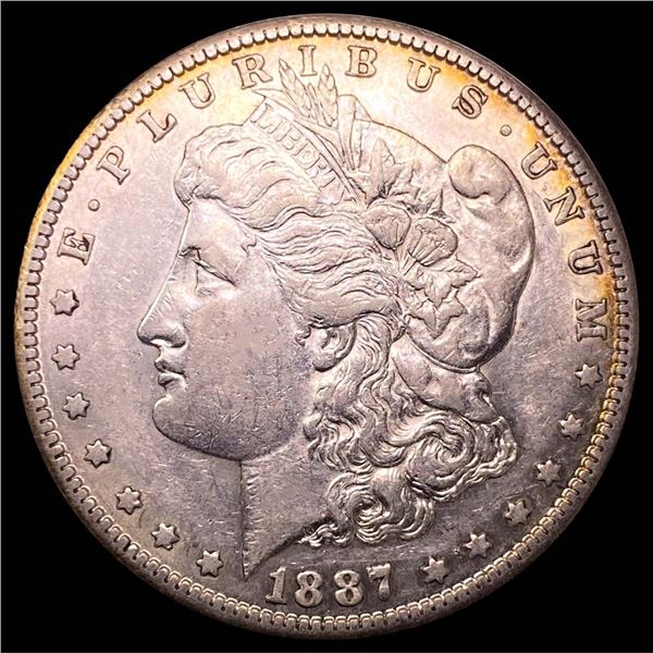 1887-S Morgan Silver Dollar CLOSELY UNCIRCULATED