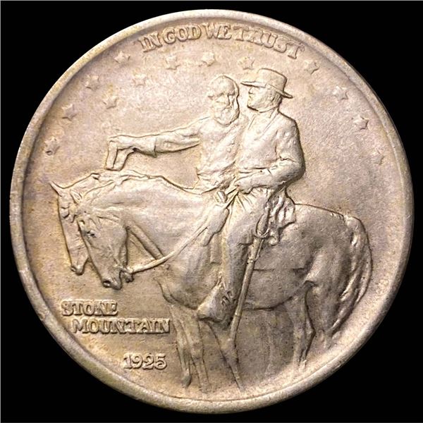 1925 Stone Mountain Half Dollar CLOSELY UNC