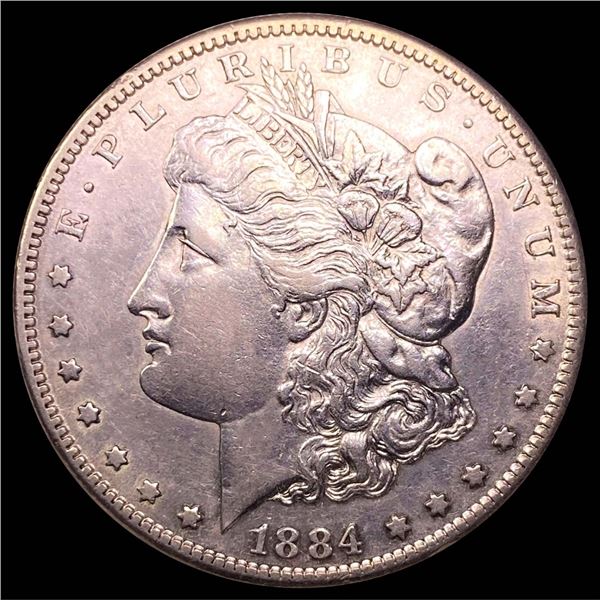 1884-S Morgan Silver Dollar CLOSELY UNCIRCULATED