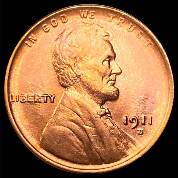 1911-D RD Wheat Cent UNCIRCULATED