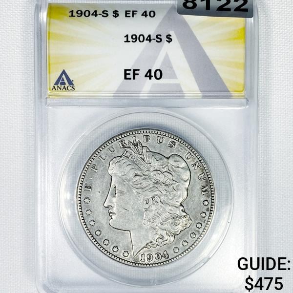 1904-S Morgan Silver Dollar ANACS - EF40