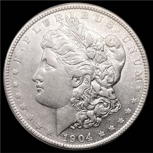 1904 Morgan Silver Dollar CLOSELY UNCIRCULATED