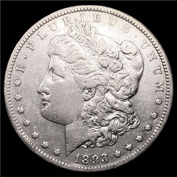 1893-CC Morgan Silver Dollar CLOSELY UNCIRCULATED