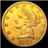 Image 1 : 1887-S $2.50 Gold Quarter Eagle CLOSELY UNC