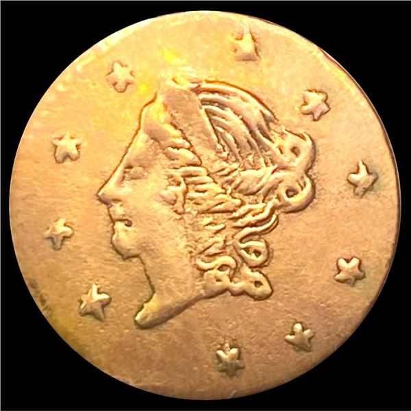 1873 1/2 Gold Dollar UNCIRCULATED