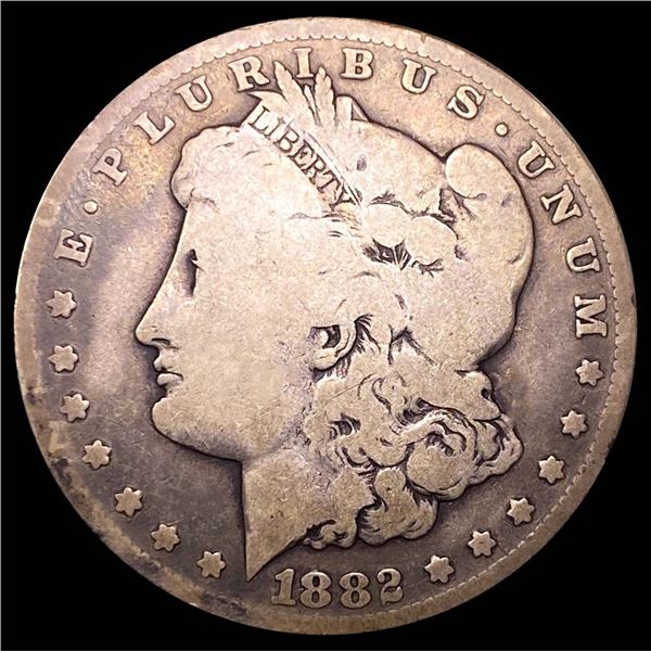1882-CC Morgan Silver Dollar LIGHTLY CIRCULATED