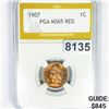 Image 1 : 1907 Indian Head Cent PGA - MS65RD