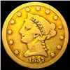 Image 1 : 1857-S $2.50 Gold Quarter Eagle NICELY CIRCULATED