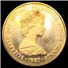 Image 1 : 1980 British Virgin Islands Gold $50 CHOICE PROOF