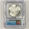 Image 2 : 1883-CC GSA Morgan Silver Dollar ICG - MS65