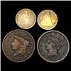 Image 1 : (4) Misc Coins LIGHTLY CIRCULATED