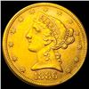 Image 1 : 1886-S $5 Gold Half Eagle UNCIRCULATED