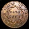Image 2 : 1826 Classic Head Half Cent CLOSELY UNCIRCULATED