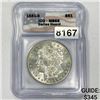 Image 1 : 1881-S Dallas Hoard Morgan Silver Dollar ICG -
