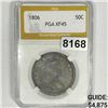 Image 1 : 1806 Draped Bust Half Dollar PGA - XF45